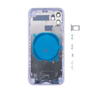 Корпус для Apple iPhone 11 (фиолетовый) премиум — 1
