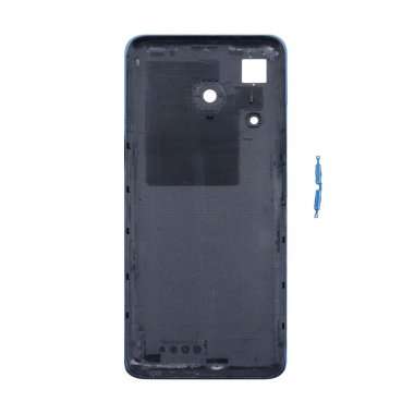 Задняя крышка для Tecno Spark 10C (синяя) — 1