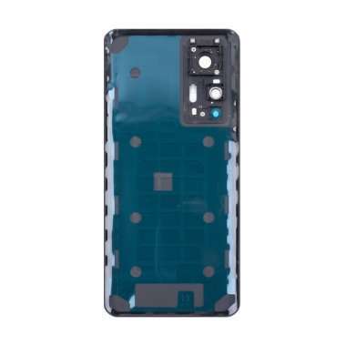 Задняя крышка для Xiaomi 12T Pro (черная) (матовая) премиум &mdash; 1