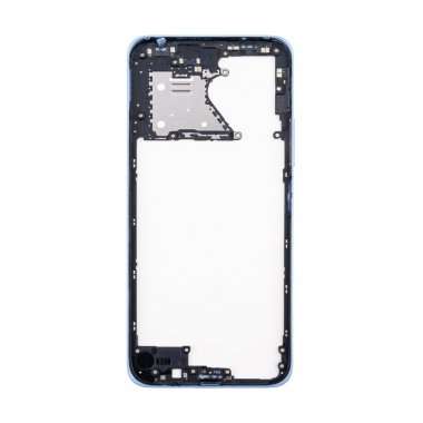 Средняя часть для Xiaomi Redmi 12 4G (голубой) &mdash; 1