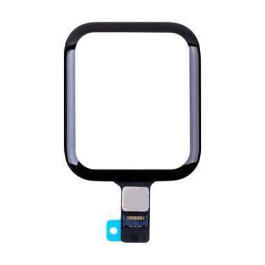 Стекло с тачскрином для Apple Watch 5 40 mm в сборе с OCA пленкой (черное) — 2