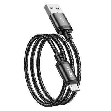 Кабель Hoco X89 Wind (USB - micro USB) 100см (черный) — 2