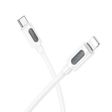 Кабель Borofone BX114 (USB - lightning) 100см (белый) — 1