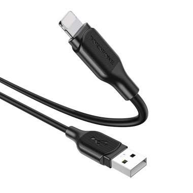 Кабель Borofone BX42 (USB - lightning) 100см (черный) — 5