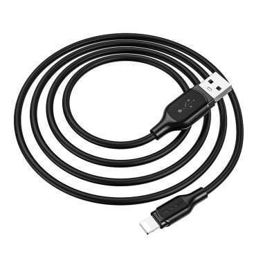 Кабель Borofone BX42 (USB - lightning) 100см (черный) — 4