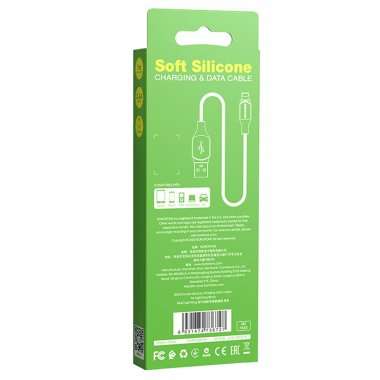Кабель Borofone BX42 (USB - lightning) 100см (черный) — 2