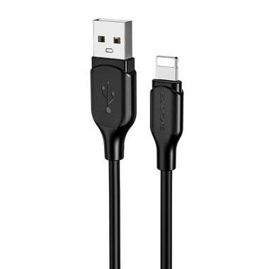 Кабель Borofone BX42 (USB - lightning) 100см (черный) — 1