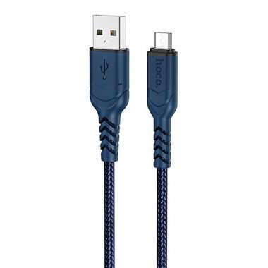 Кабель Hoco X59 Victory (USB - micro USB) 100см (синий) — 1