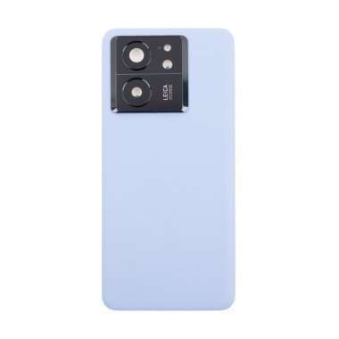 Задняя крышка для Xiaomi 13T Pro (голубая) Премиум — 2