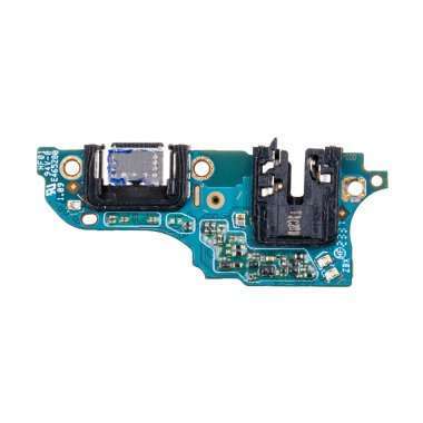 Шлейф для Realme C53 плата на системный разъем/разъем гарнитуры/микрофон Премиум