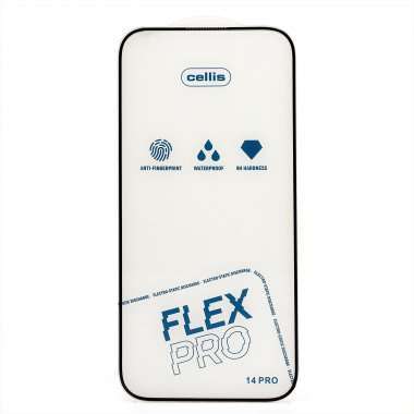 Защитное стекло Cellis для Apple iPhone 14 Pro (черное) — 1