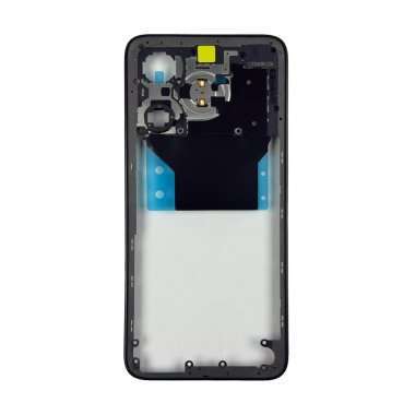 Средняя часть для Xiaomi Poco M6 4G (черная) — 2