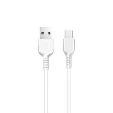 Кабель Hoco X20 Exotic Radiance (USB - Type C) 200см 2.4A (белый) — 1