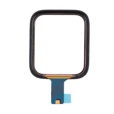 Стекло для Apple Watch SE Watch 5 44 mm с тачскрином и OCA пленкой (черное)