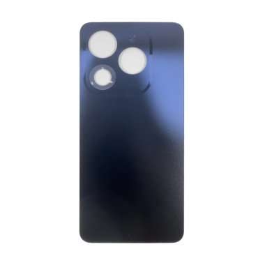 Задняя крышка для Infinix Smart 8 (черная) - Премиум &mdash; 2